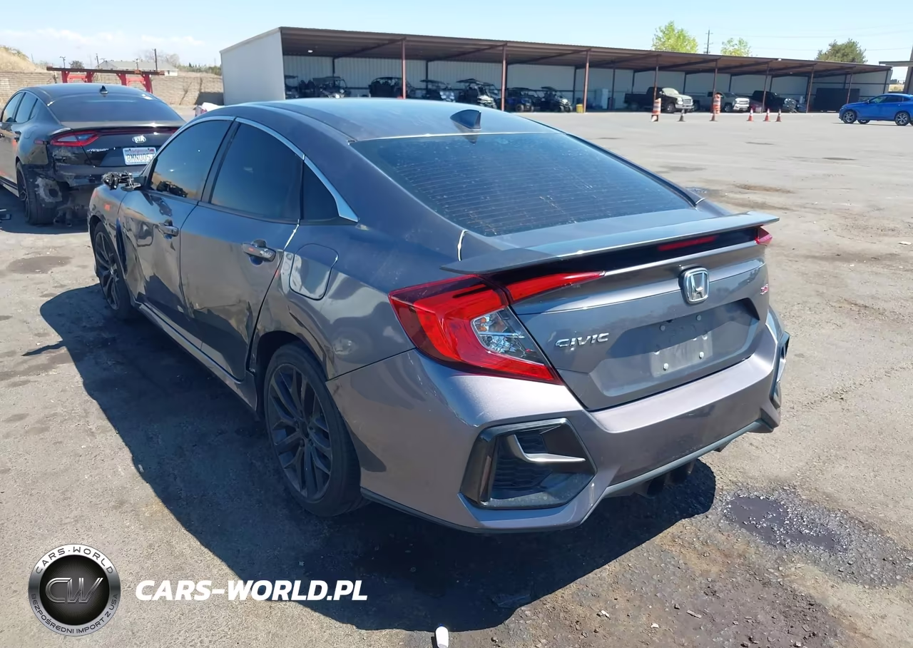 2020 Honda Civic Si Sedan VIN:2HGFC1E54LH701363 - 3