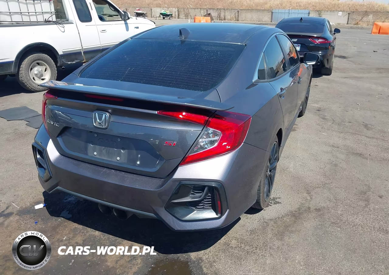 2020 Honda Civic Si Sedan VIN:2HGFC1E54LH701363 - 4