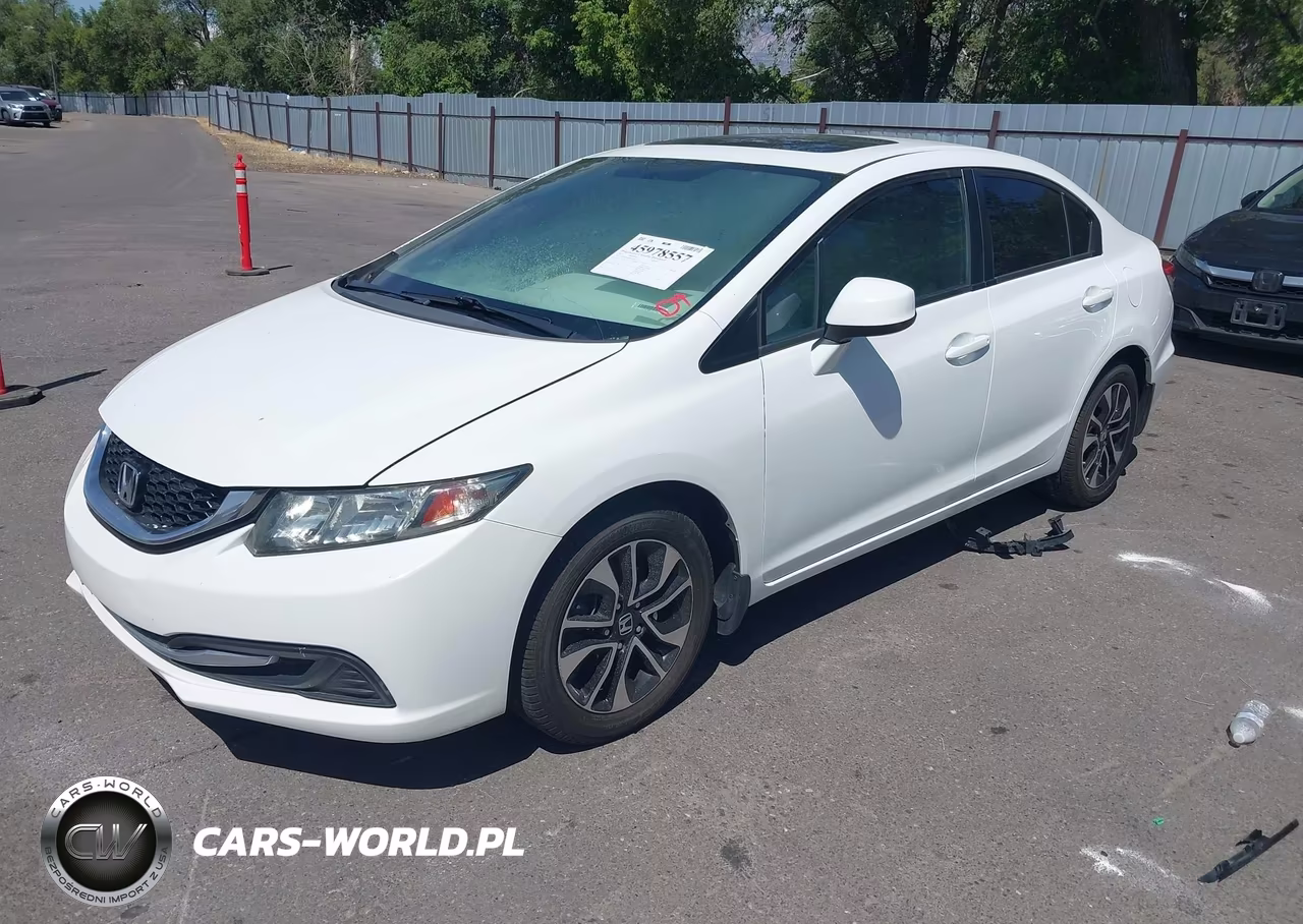 2013 Honda Civic Ex VIN:19XFB2F85DE067168 - 2