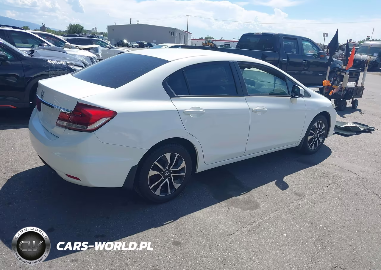 2013 Honda Civic Ex VIN:19XFB2F85DE067168 - 4