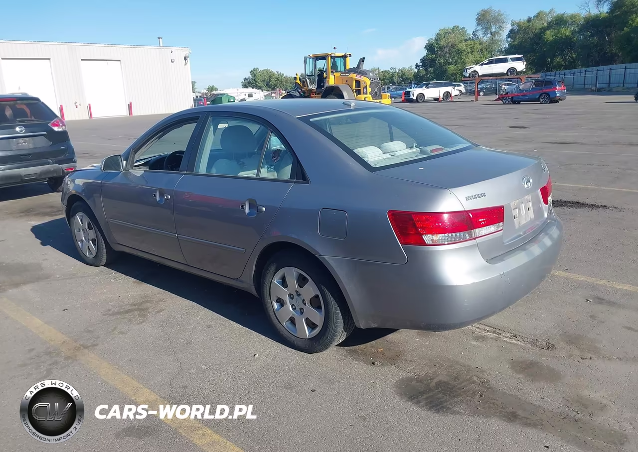 2008 Hyundai Sonata Gls VIN:5NPET46CX8H376208 - 3
