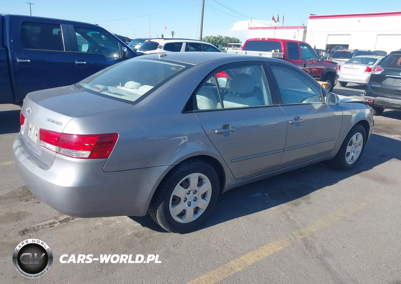 2008 Hyundai Sonata Gls VIN:5NPET46CX8H376208 - 4