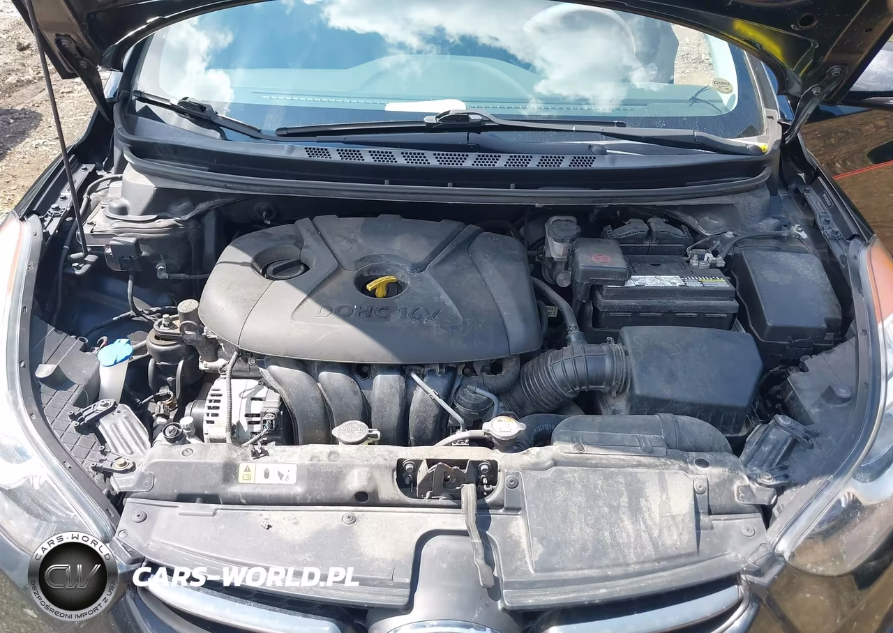 2013 Hyundai Elantra Limited VIN:5NPDH4AE5DH385334 - 10