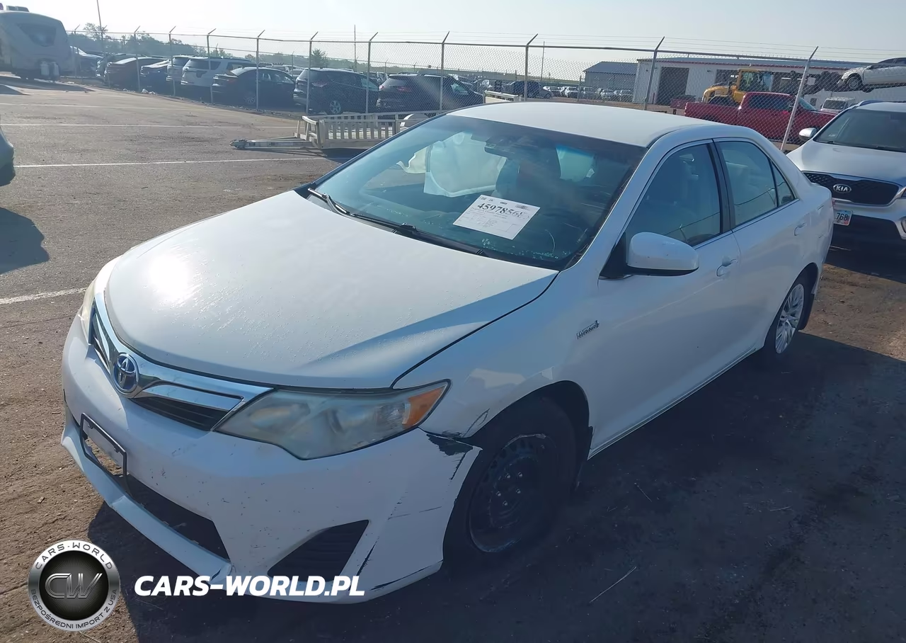 2013 Toyota Camry Hybrid Le VIN:4T1BD1FKXDU083894 - 2