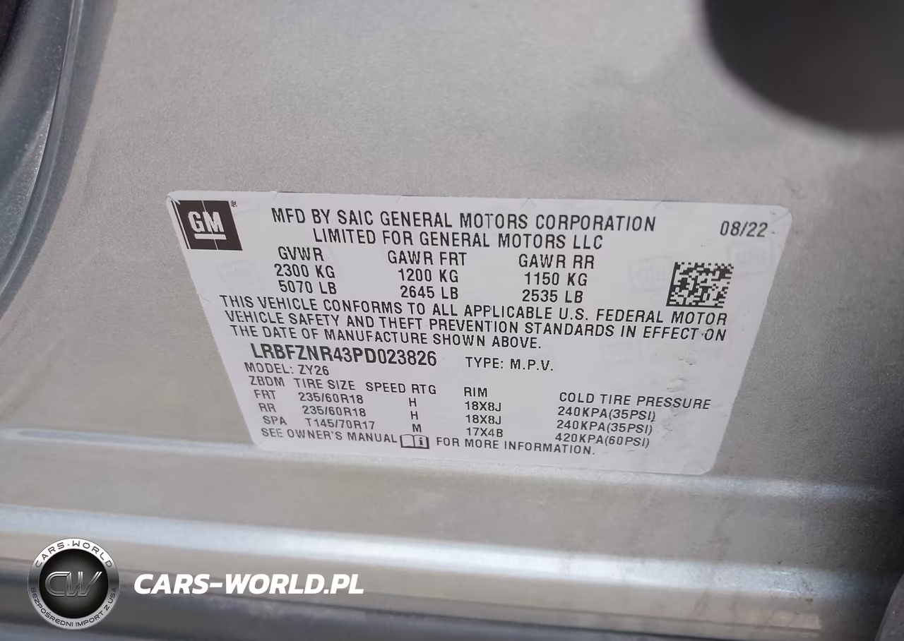 2023 Buick Envision Essence Fwd VIN:LRBFZNR43PD023826 - 9