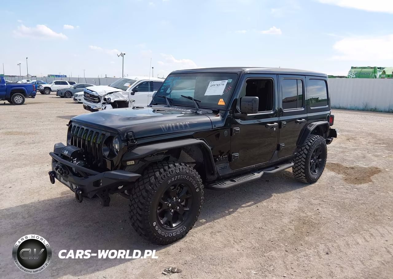 2023 Jeep Wrangler 4-Door Willys 4X4 VIN:1C4HJXDGXPW543511 - 2