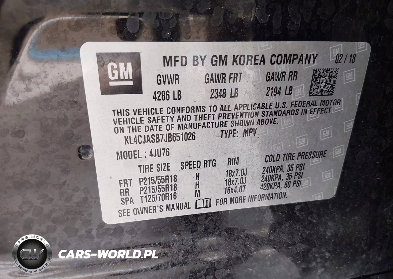 2018 Buick Encore Preferred VIN:KL4CJASB7JB651026 - 9