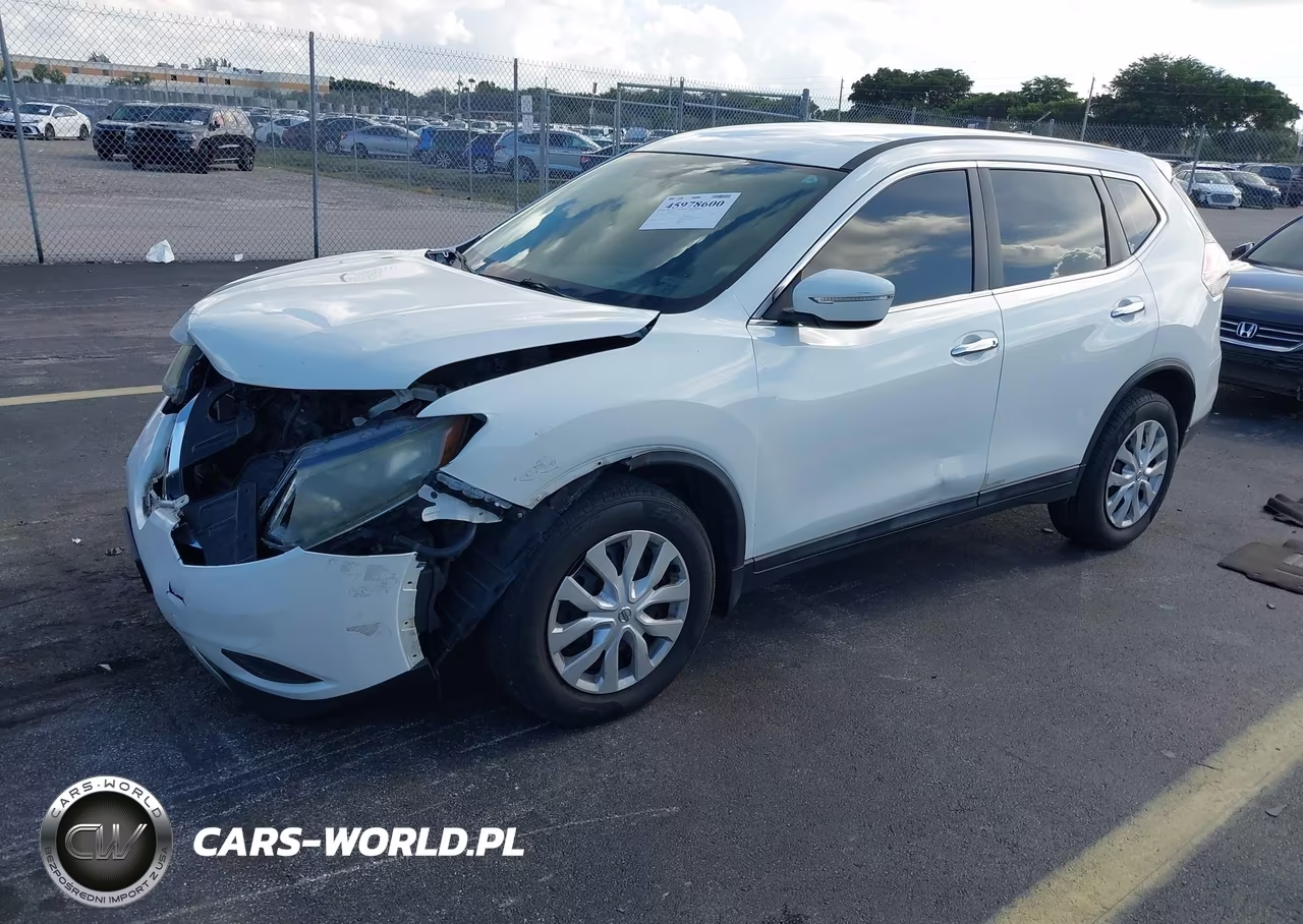 2015 Nissan Rogue S VIN:5N1AT2MV3FC850446 - 2
