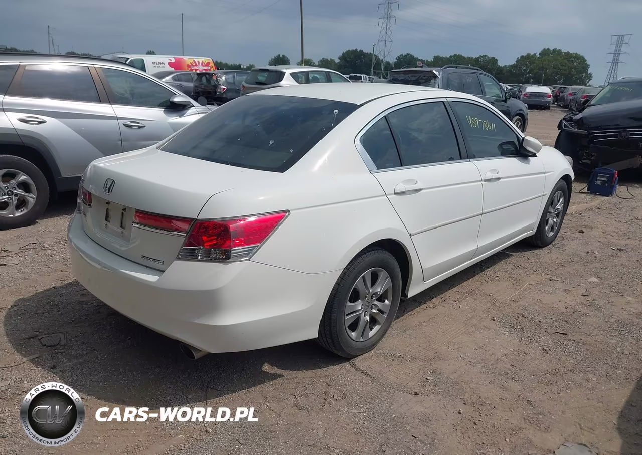 2012 Honda Accord 2.4 Se VIN:1HGCP2F68CA173510 - 4