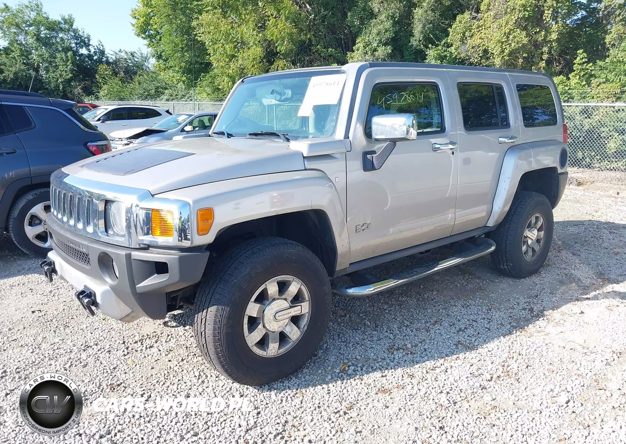 2009 Hummer H3 Suv VIN:5GTEN13E898105851 - 2