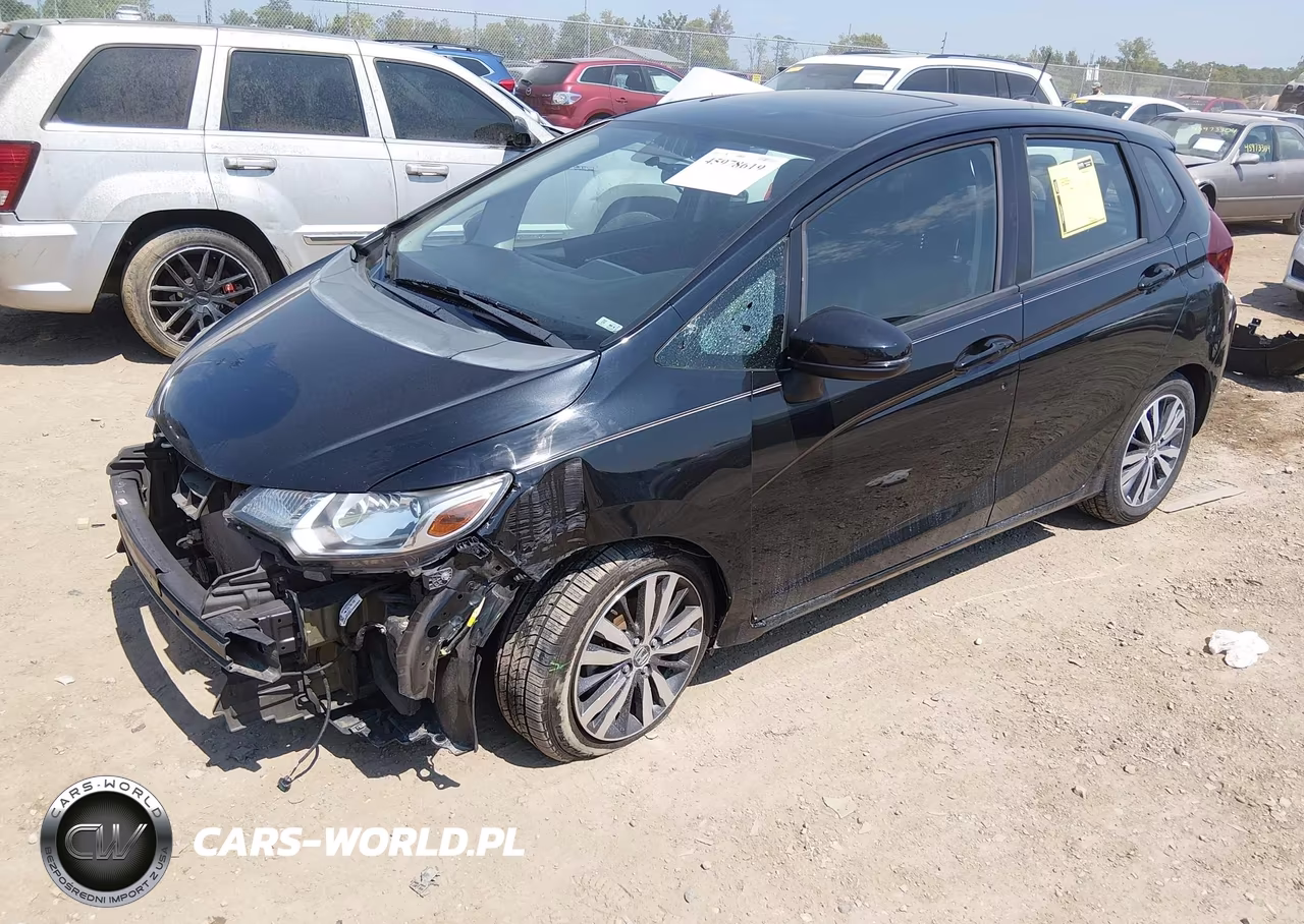 2015 Honda Fit Ex VIN:3HGGK5H81FM706630 - 2