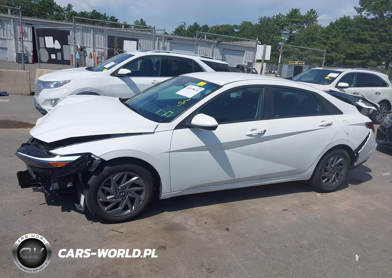 2024 Hyundai Elantra Sel VIN:KMHLM4DG7RU752604 - 15