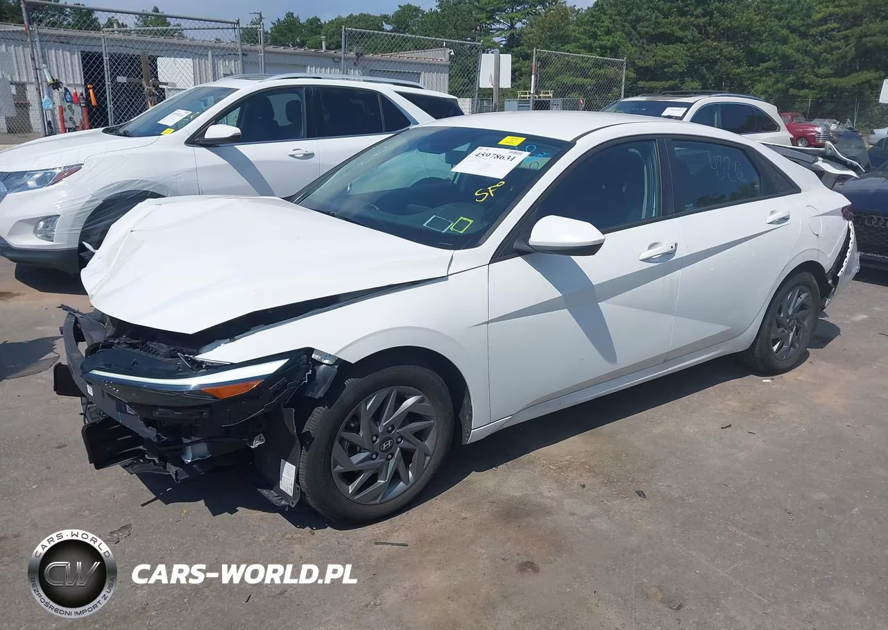 2024 Hyundai Elantra Sel VIN:KMHLM4DG7RU752604 - 2