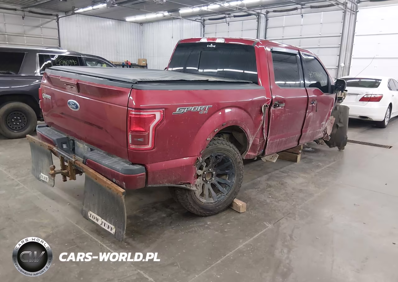 2017 Ford F-150 Lariat VIN:1FTEW1EP4HFA86406 - 4