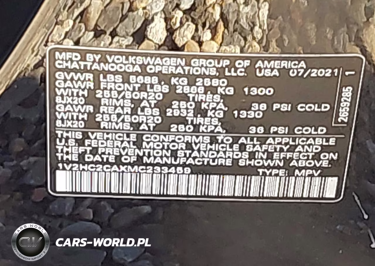 2021 Volkswagen Atlas Cross Sport 2.0T Se W-Technology VIN:1V2HC2CAXMC233459 - 9