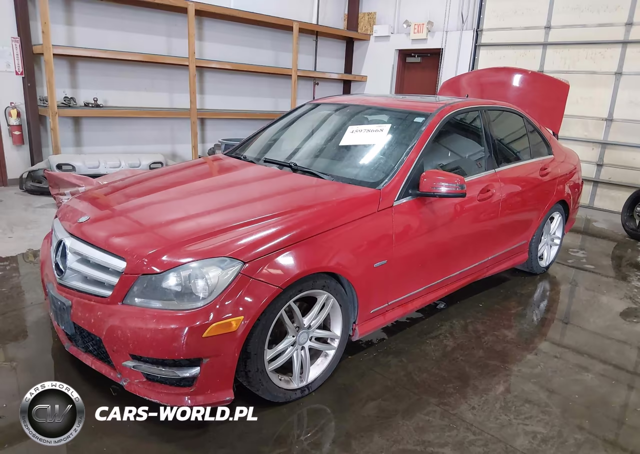2012 Mercedes-Benz C 250 Luxury-Sport VIN:WDDGF4HB6CA599274 - 2