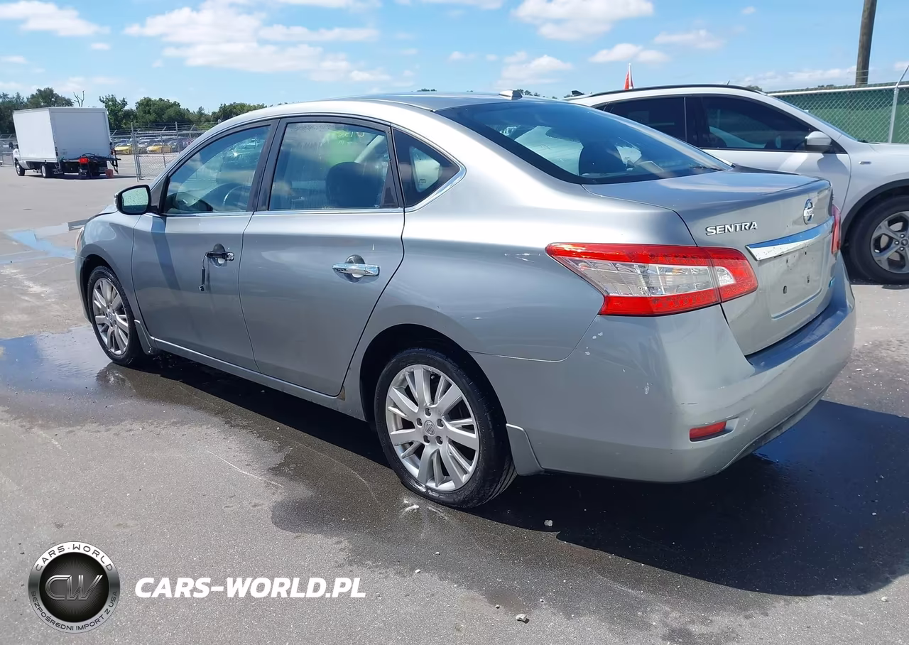 2013 Nissan Sentra Sl VIN:3N1AB7AP2DL679235 - 3