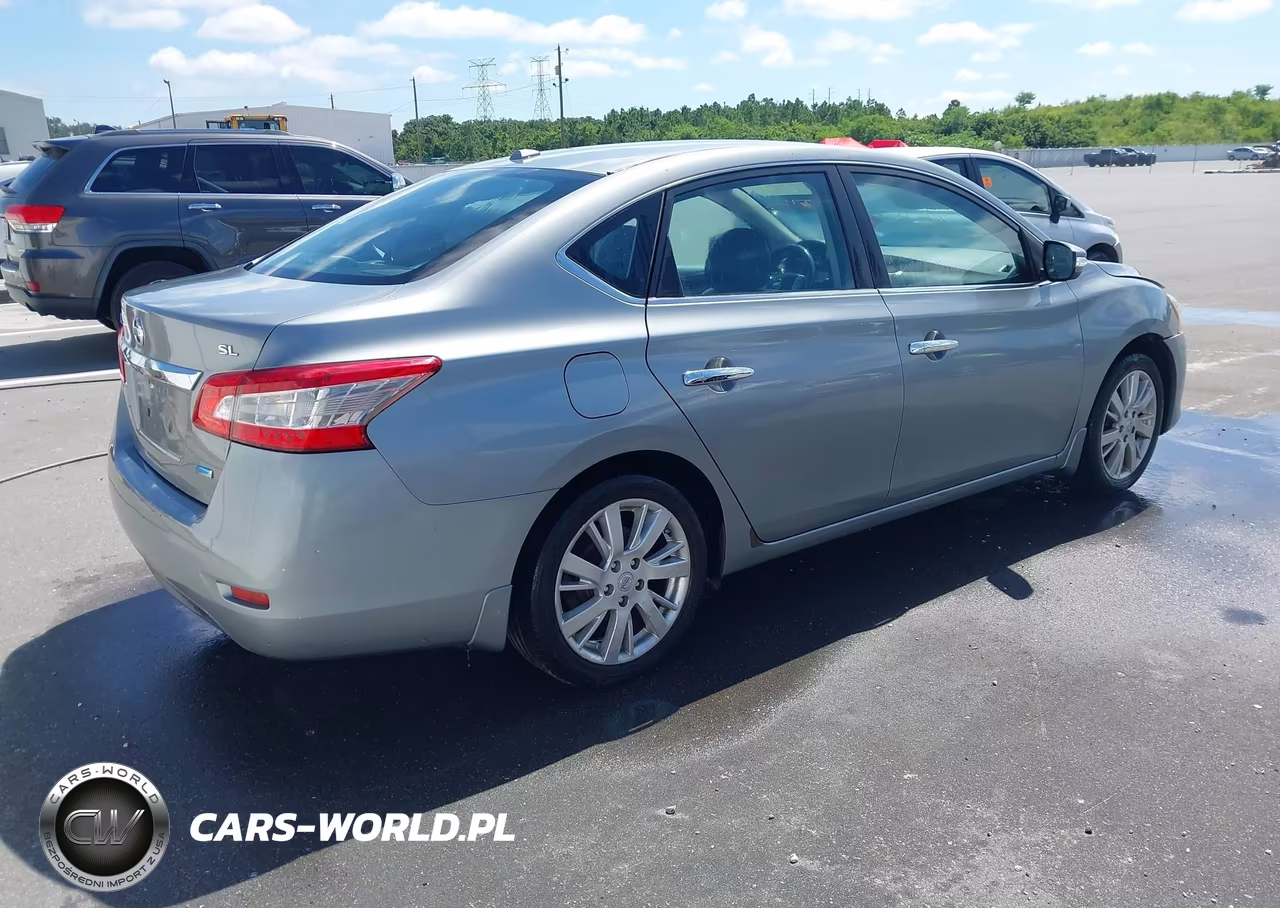 2013 Nissan Sentra Sl VIN:3N1AB7AP2DL679235 - 4