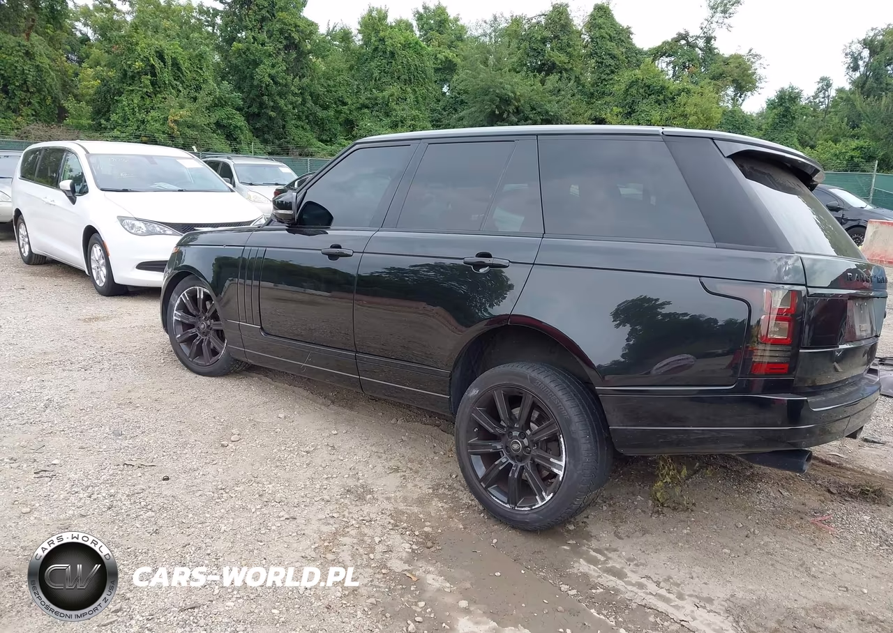 2015 Land Rover Range Rover 3.0L V6 Supercharged Hse VIN:SALGS2VF3FA208435 - 3