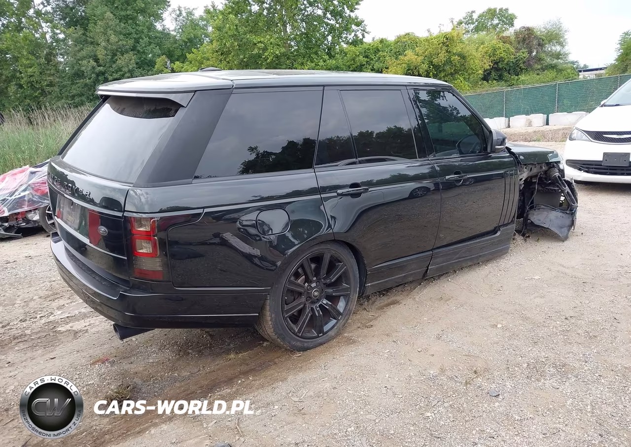 2015 Land Rover Range Rover 3.0L V6 Supercharged Hse VIN:SALGS2VF3FA208435 - 4