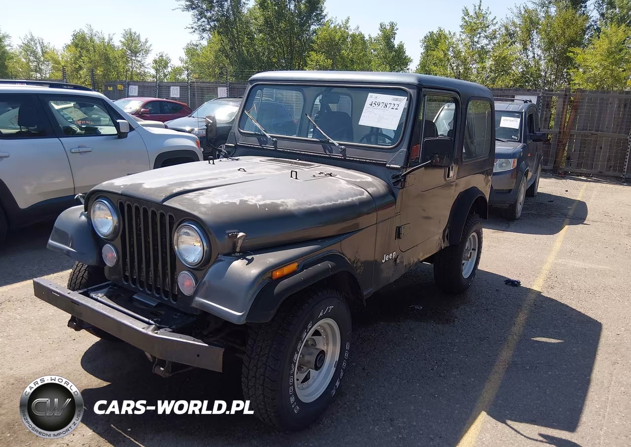 1986 Jeep Jeep Cj7 VIN:1JCCM87EXGT036917 - 2