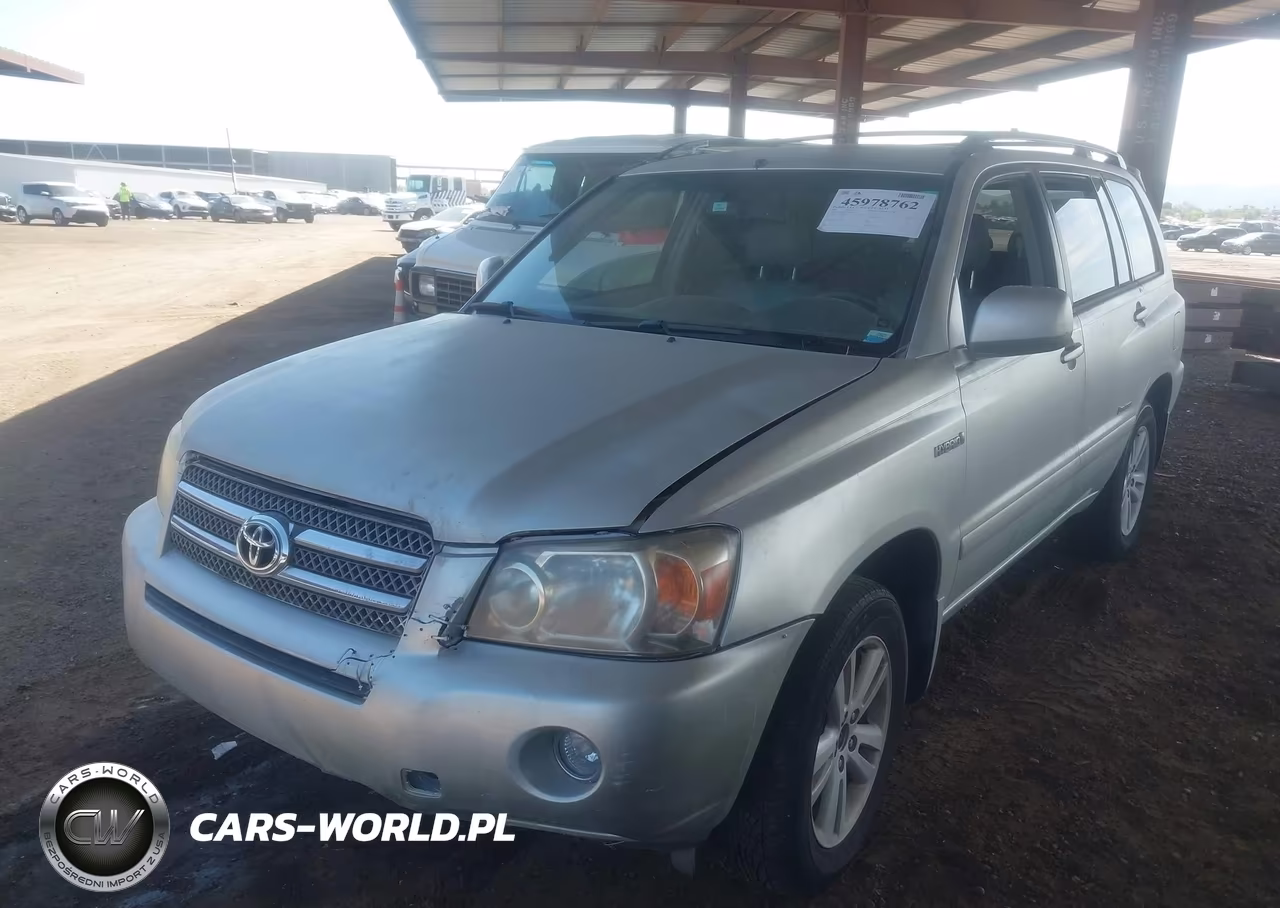 2007 Toyota Highlander Hybrid Limited W-3Rd Row VIN:JTEDW21A970019235 - 2