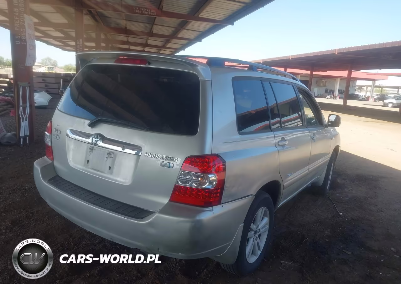 2007 Toyota Highlander Hybrid Limited W-3Rd Row VIN:JTEDW21A970019235 - 4