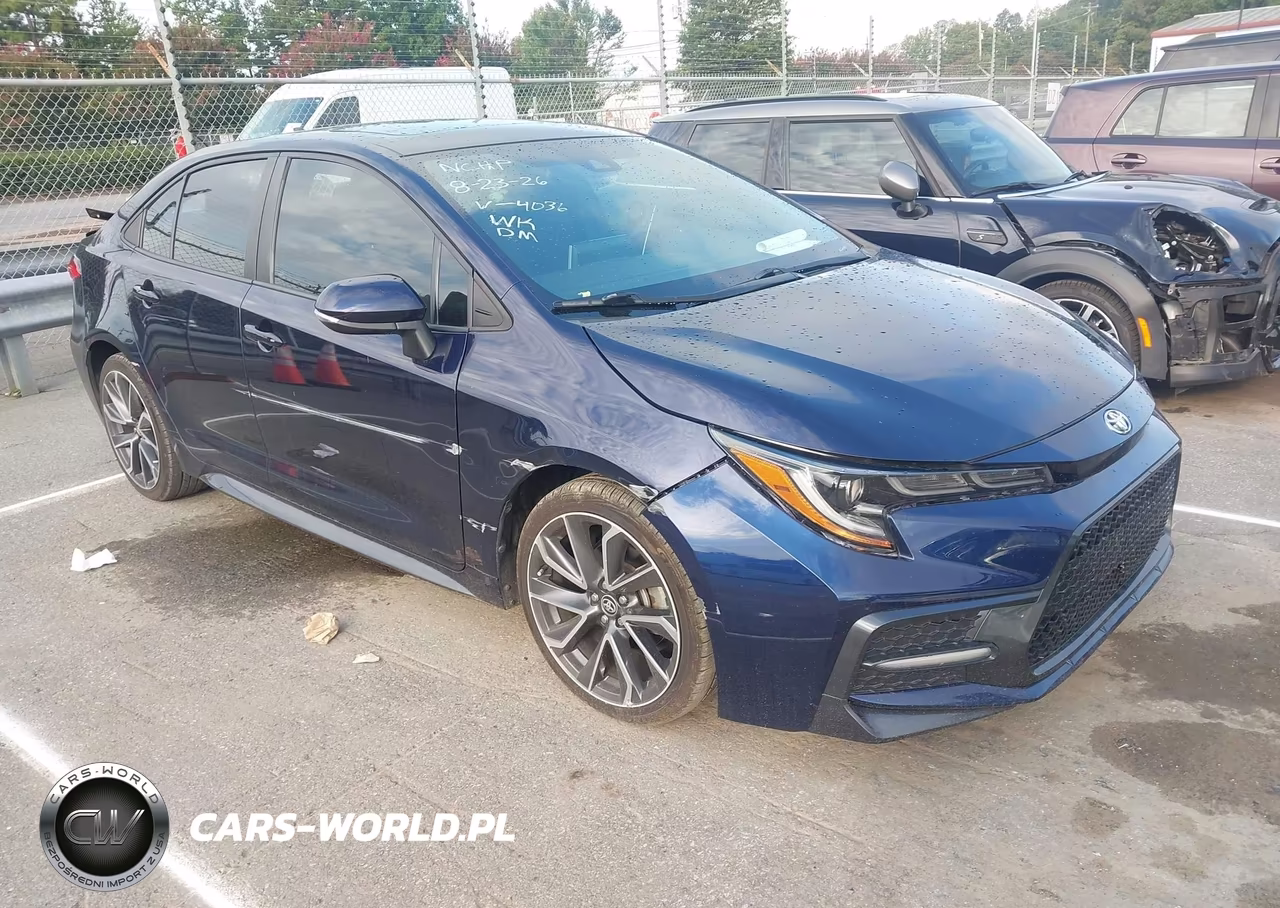 2020 Toyota Corolla Se VIN:5YFP4RCE0LP014036 - 1
