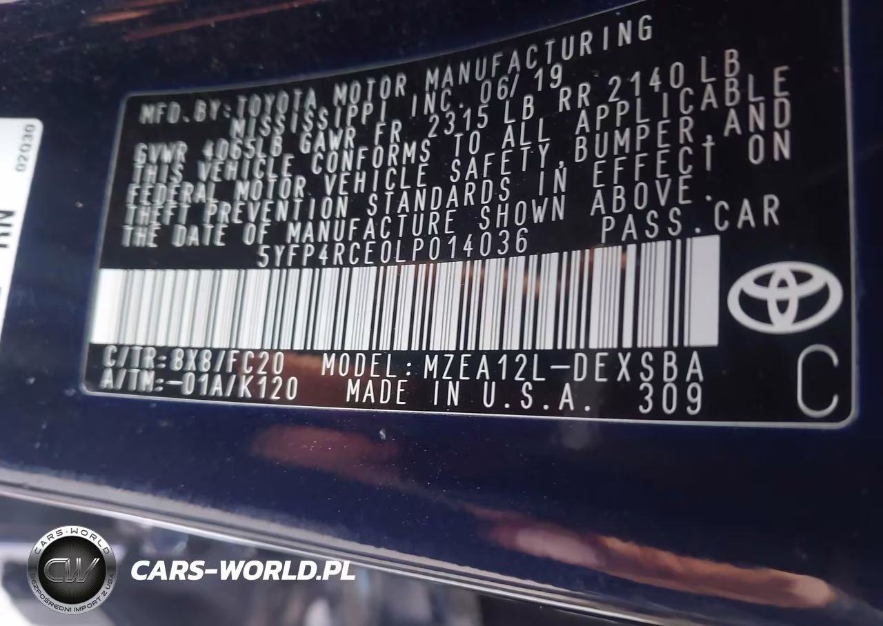 2020 Toyota Corolla Se VIN:5YFP4RCE0LP014036 - 9