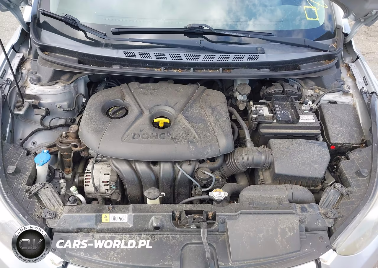2013 Hyundai Elantra Gls VIN:5NPDH4AE3DH356592 - 10