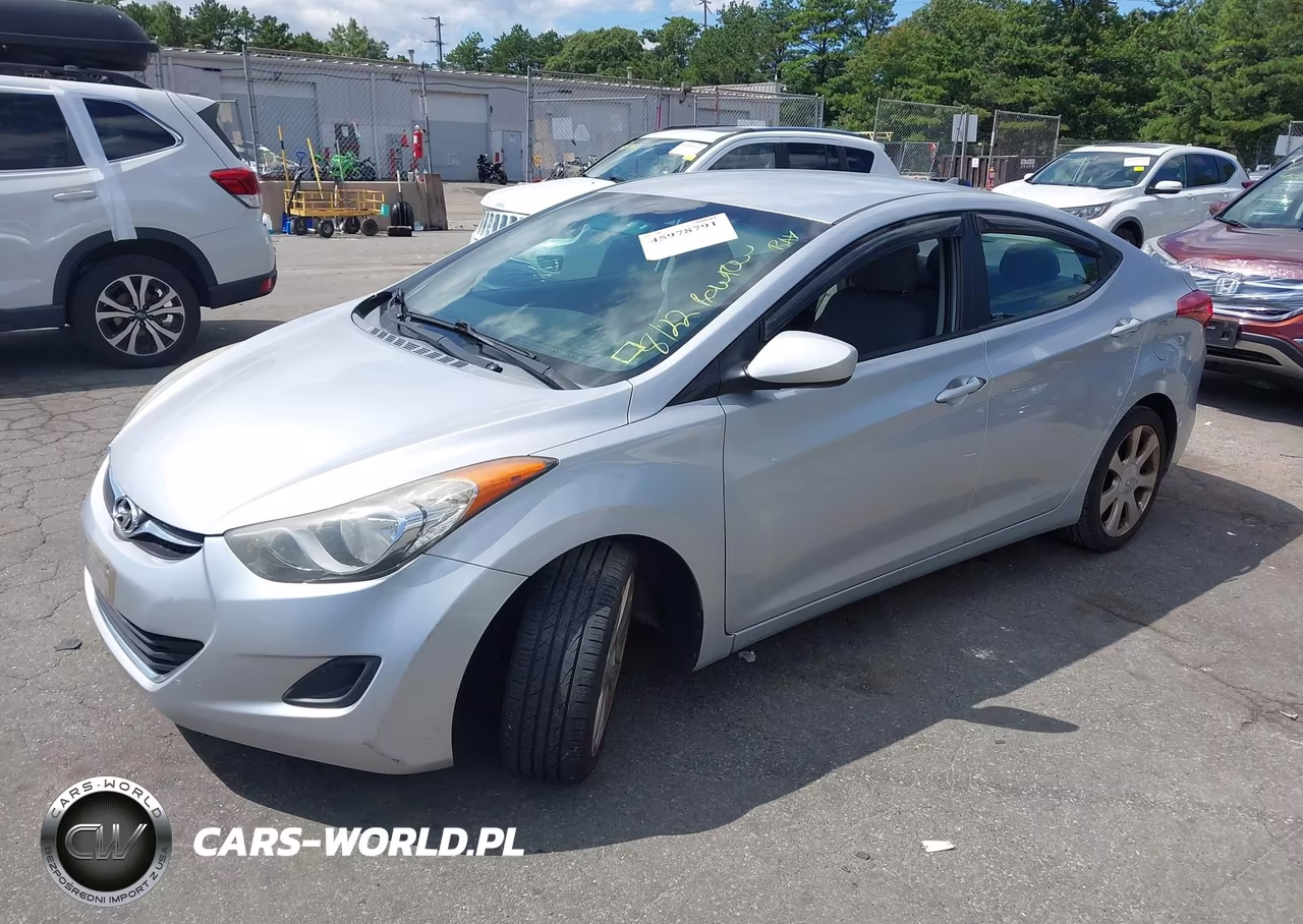 2013 Hyundai Elantra Gls VIN:5NPDH4AE3DH356592 - 2