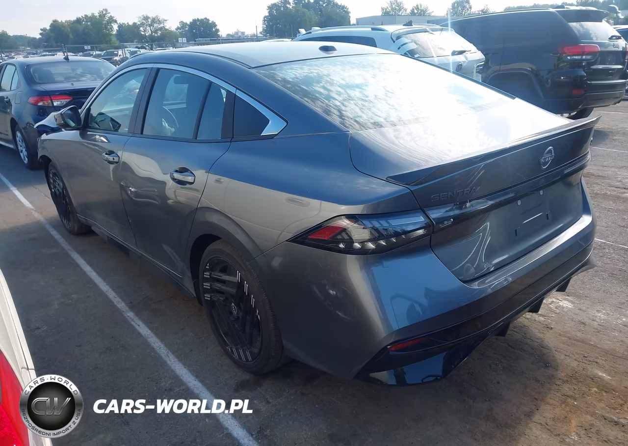 2026 Nissan Sentra Sr VIN:3N1AB9DV2TY251754 - 3