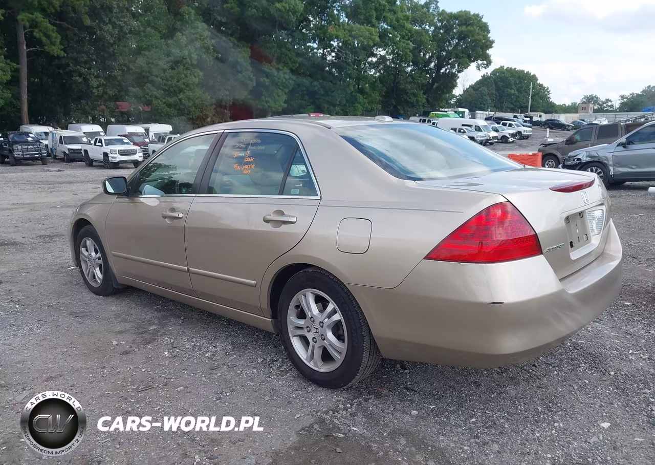 2007 Honda Accord 2.4 Ex VIN:1HGCM56897A118999 - 3