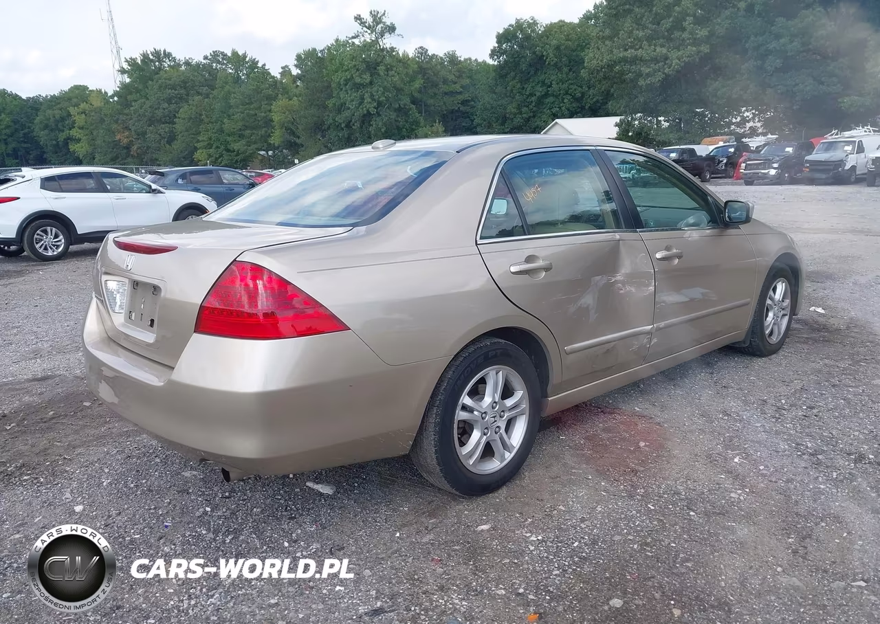 2007 Honda Accord 2.4 Ex VIN:1HGCM56897A118999 - 4
