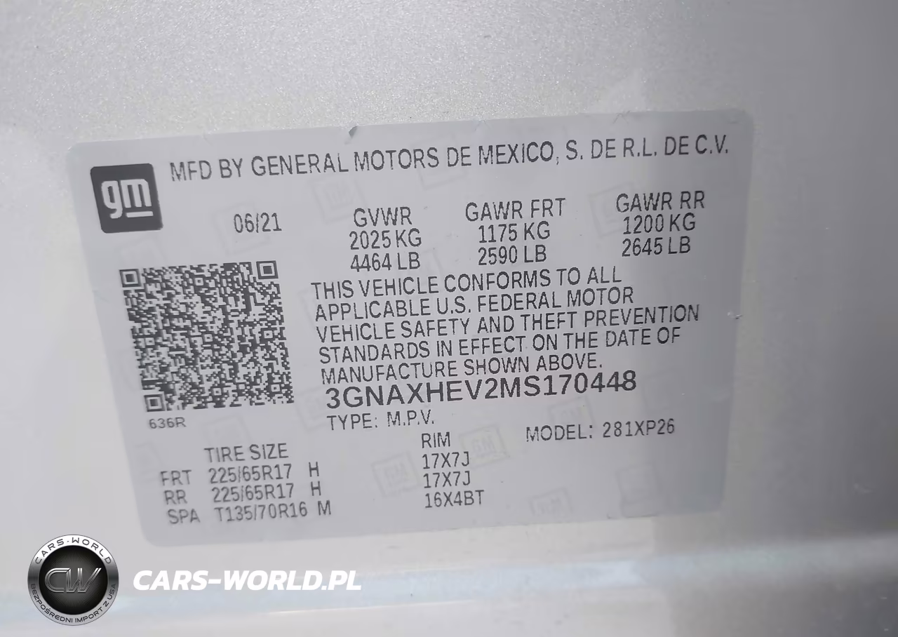 2021 Chevrolet Equinox Fwd Ls VIN:3GNAXHEV2MS170448 - 9