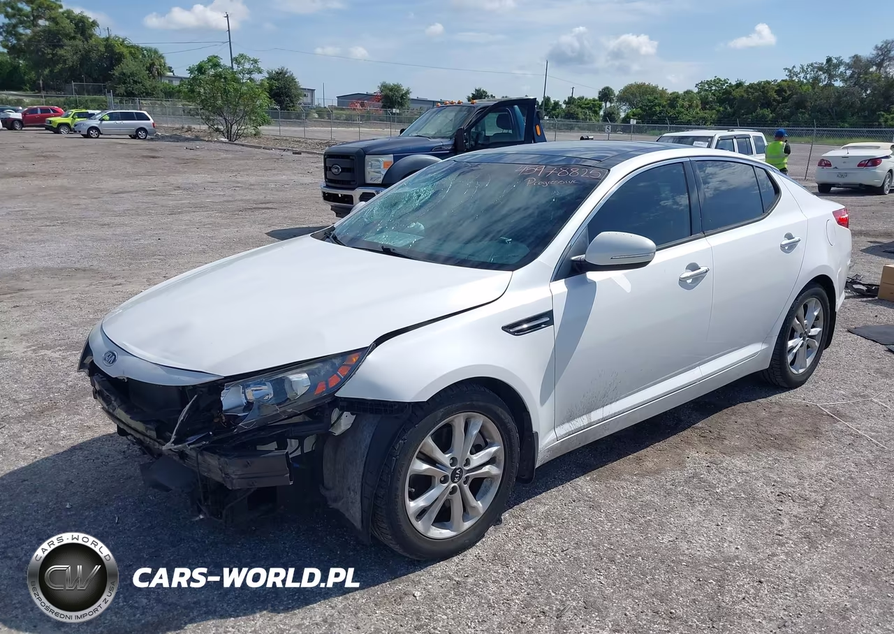 2011 Kia Optima Ex Turbo VIN:KNAGN4A63B5147961 - 2