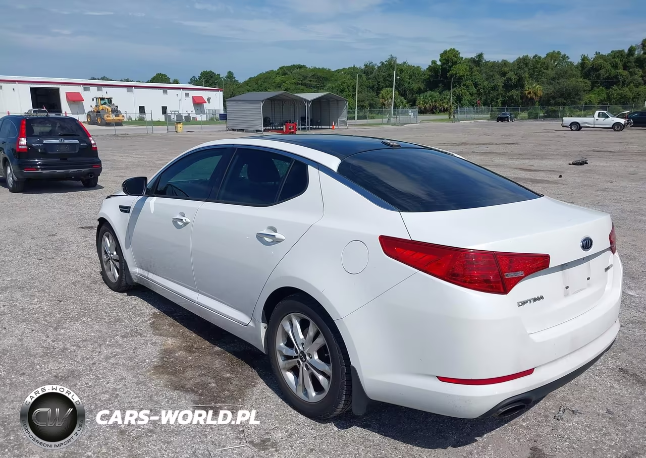 2011 Kia Optima Ex Turbo VIN:KNAGN4A63B5147961 - 3
