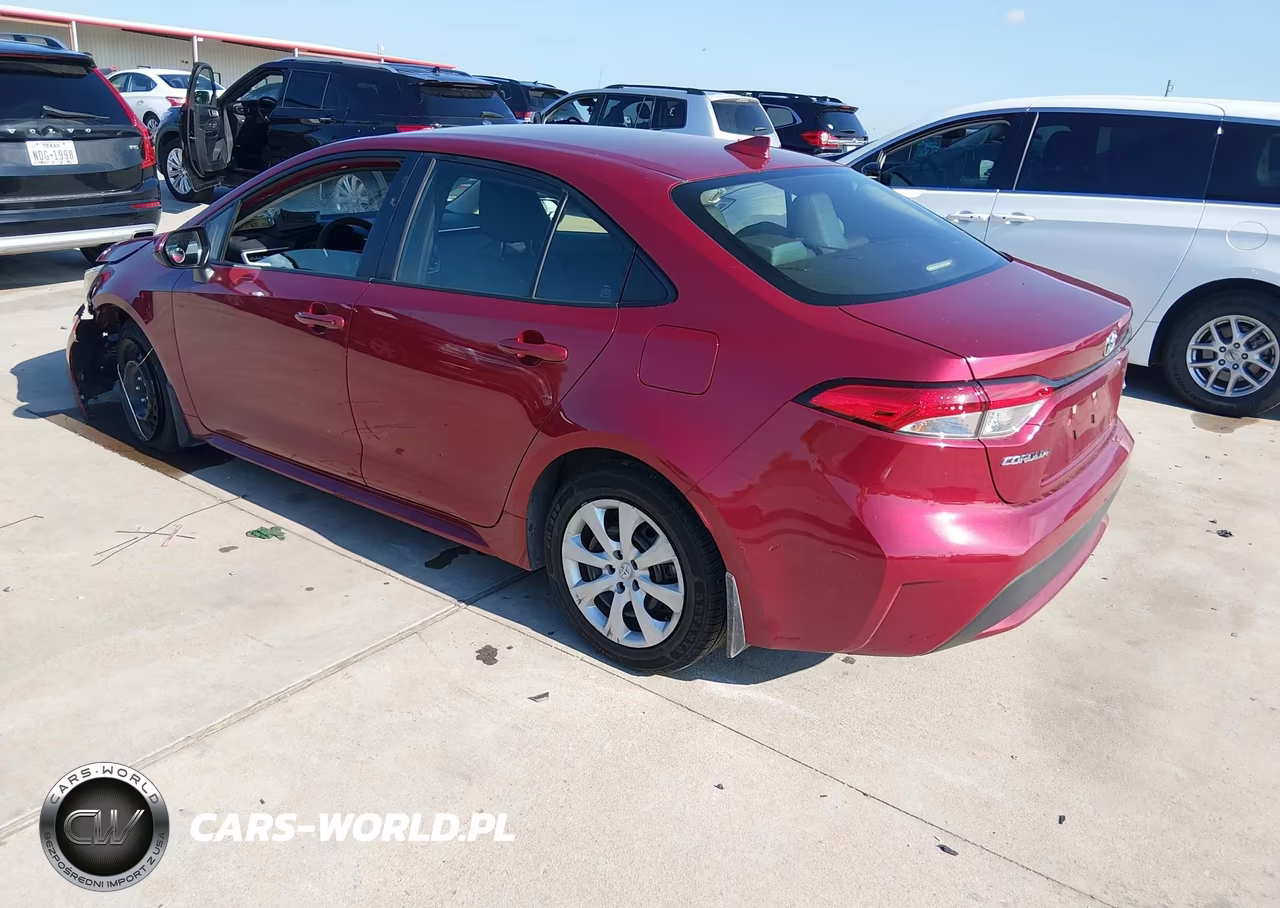 2022 Toyota Corolla Le VIN:JTDEPMAE9NJ203392 - 3