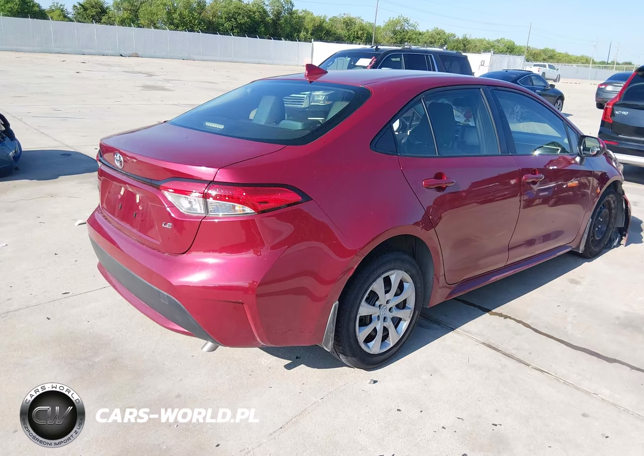 2022 Toyota Corolla Le VIN:JTDEPMAE9NJ203392 - 4