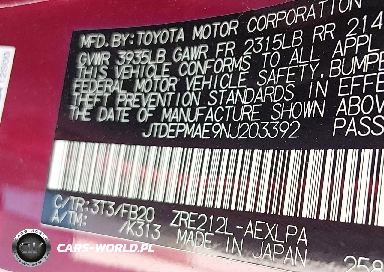 2022 Toyota Corolla Le VIN:JTDEPMAE9NJ203392 - 9