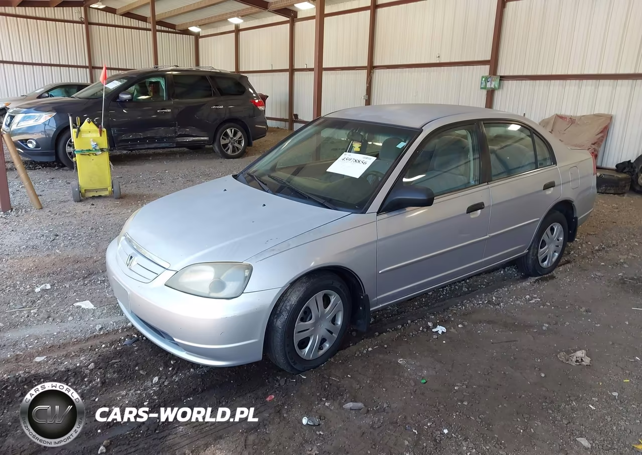 2001 Honda Civic Lx VIN:1HGES16541L015398 - 2
