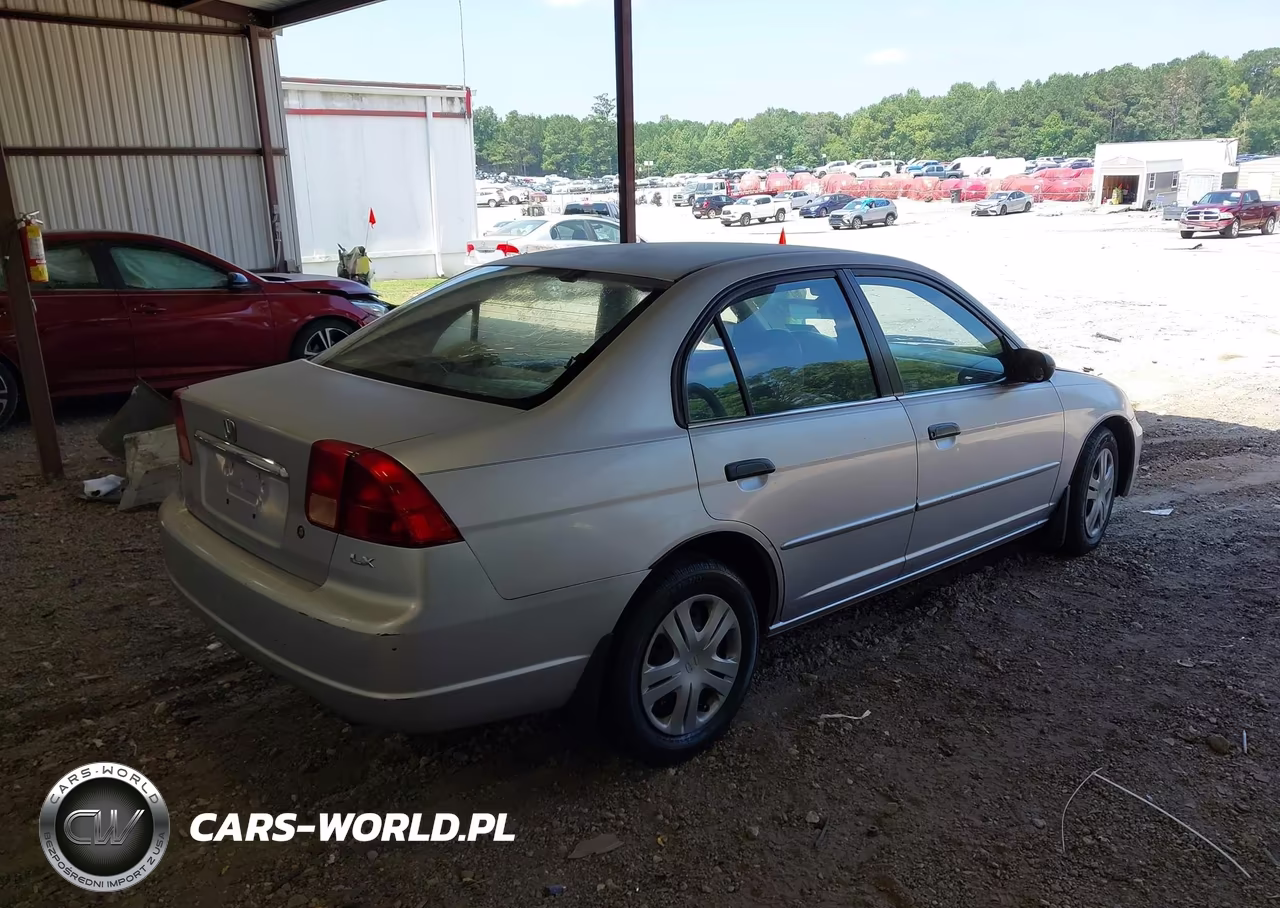 2001 Honda Civic Lx VIN:1HGES16541L015398 - 4