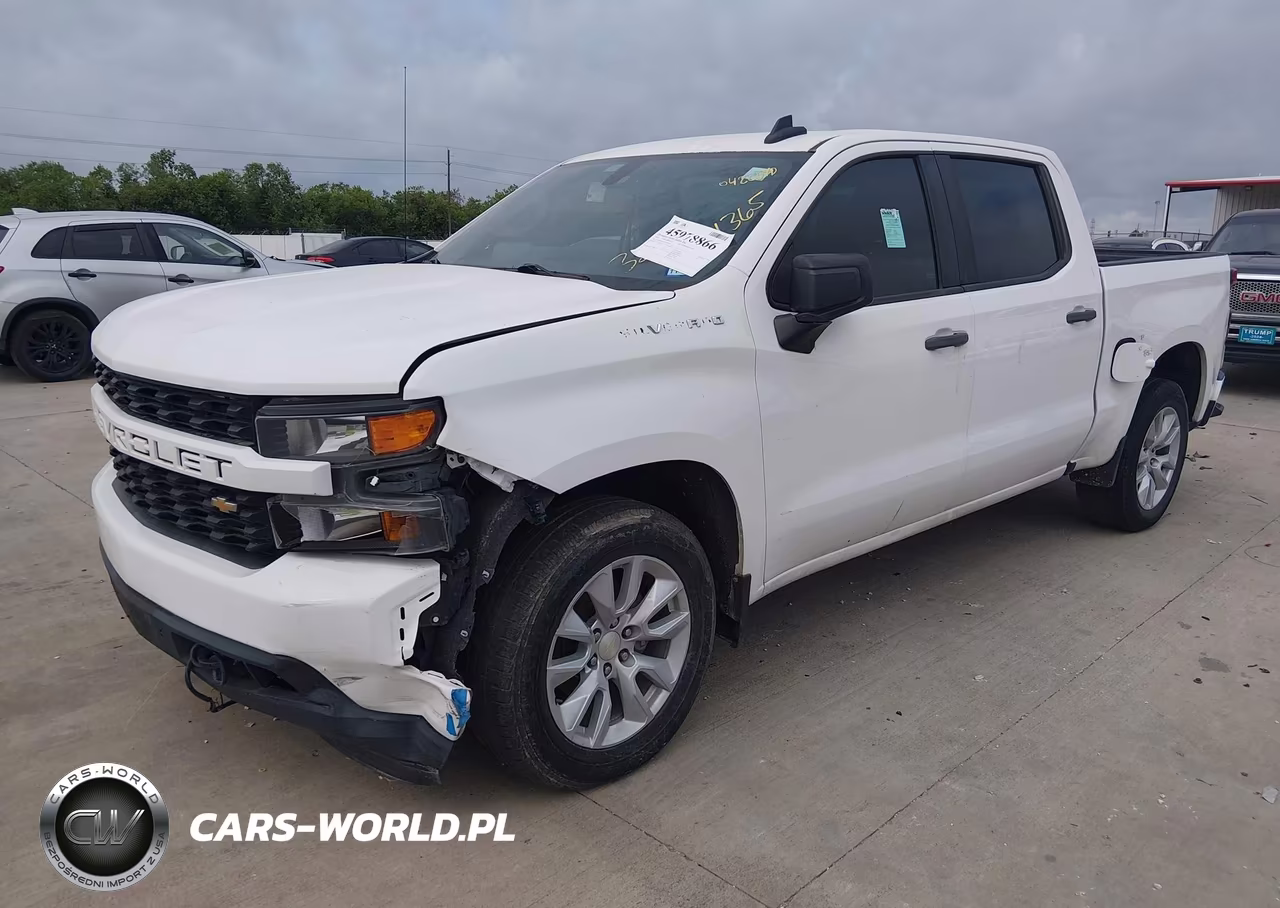 2020 Chevrolet Silverado 1500 2Wd Short Bed Custom VIN:3GCPWBEK9LG273246 - 2
