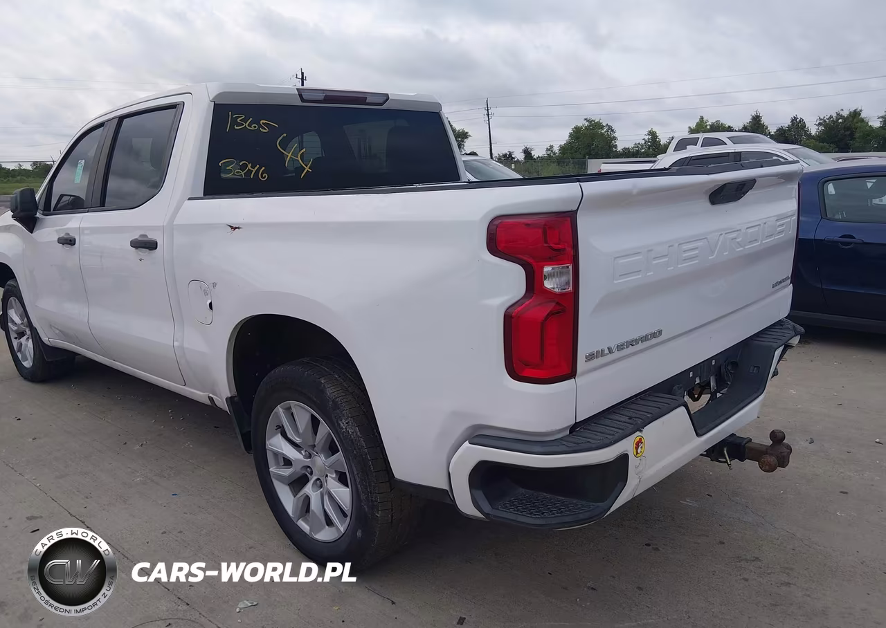 2020 Chevrolet Silverado 1500 2Wd Short Bed Custom VIN:3GCPWBEK9LG273246 - 3