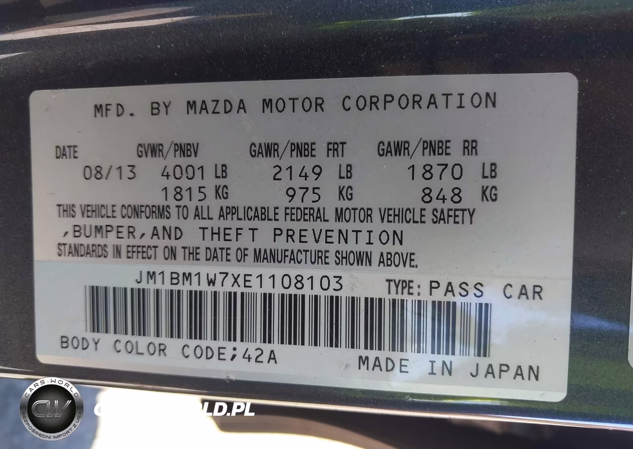 2014 Mazda Mazda3 I Grand Touring VIN:JM1BM1W7XE1108103 - 9
