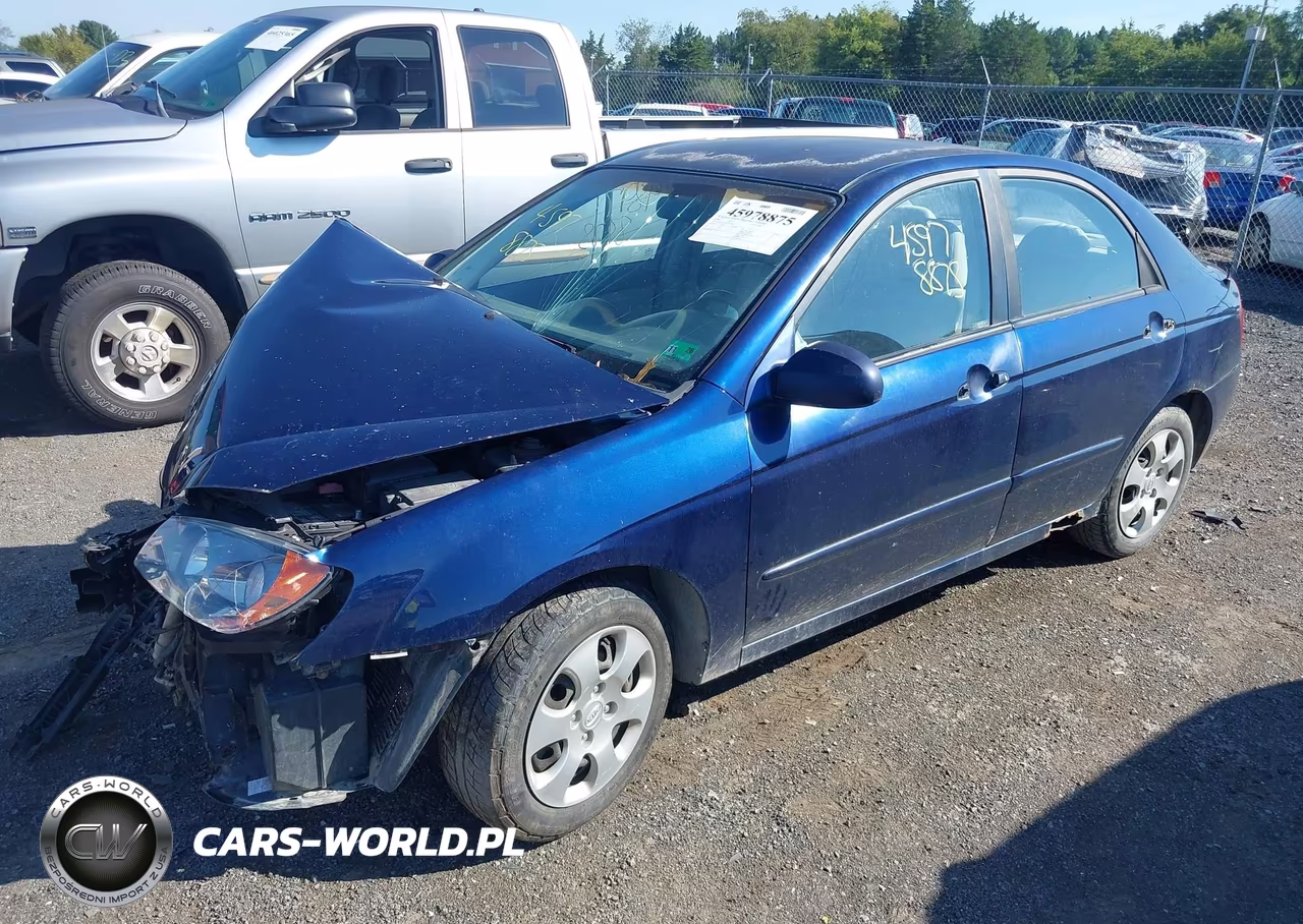 2006 Kia Spectra Ex-Lx-Sx VIN:KNAFE121X65357783 - 2