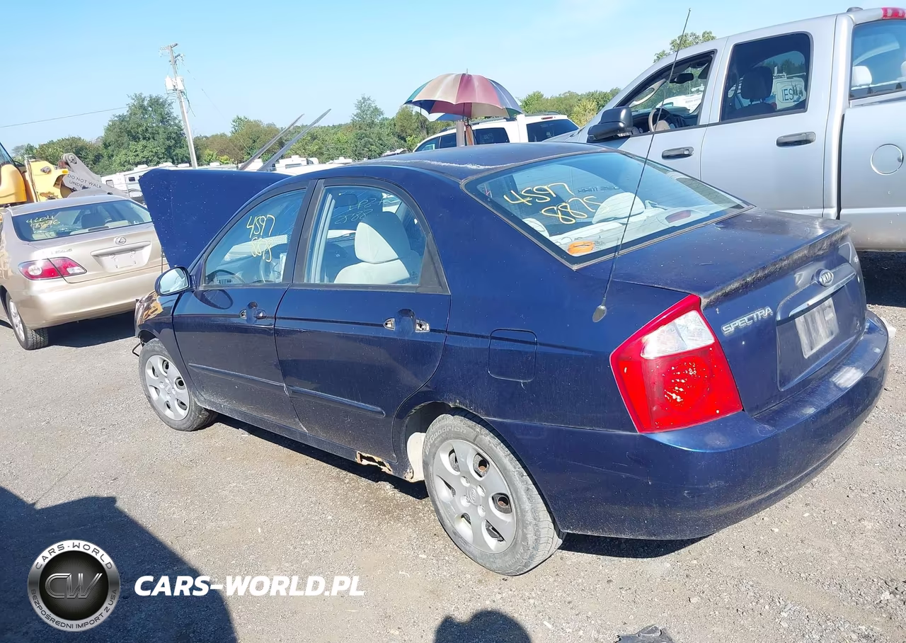 2006 Kia Spectra Ex-Lx-Sx VIN:KNAFE121X65357783 - 3