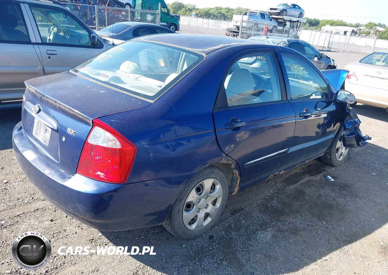 2006 Kia Spectra Ex-Lx-Sx VIN:KNAFE121X65357783 - 4