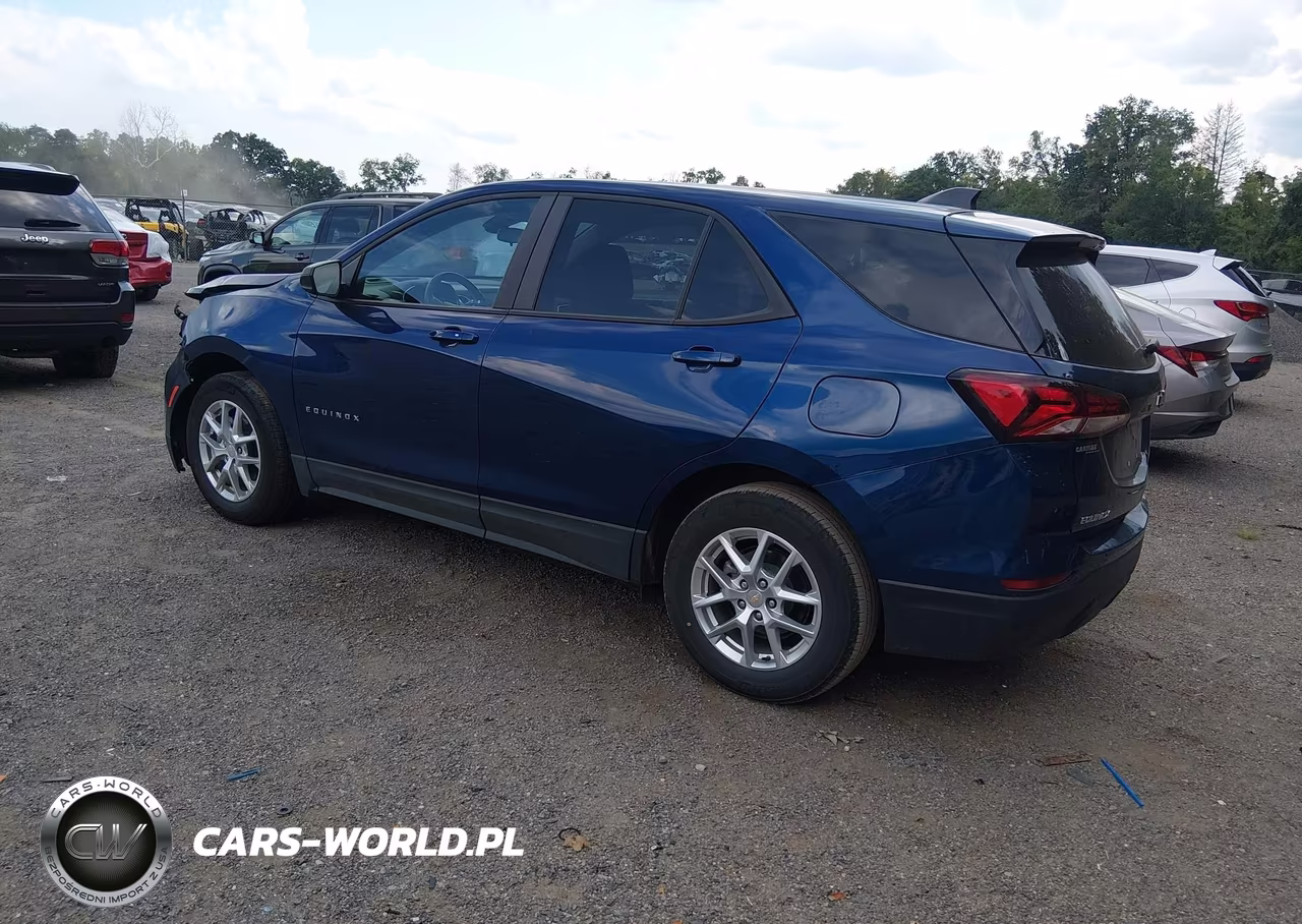 2022 Chevrolet Equinox Fwd Ls VIN:3GNAXHEV2NS198364 - 3