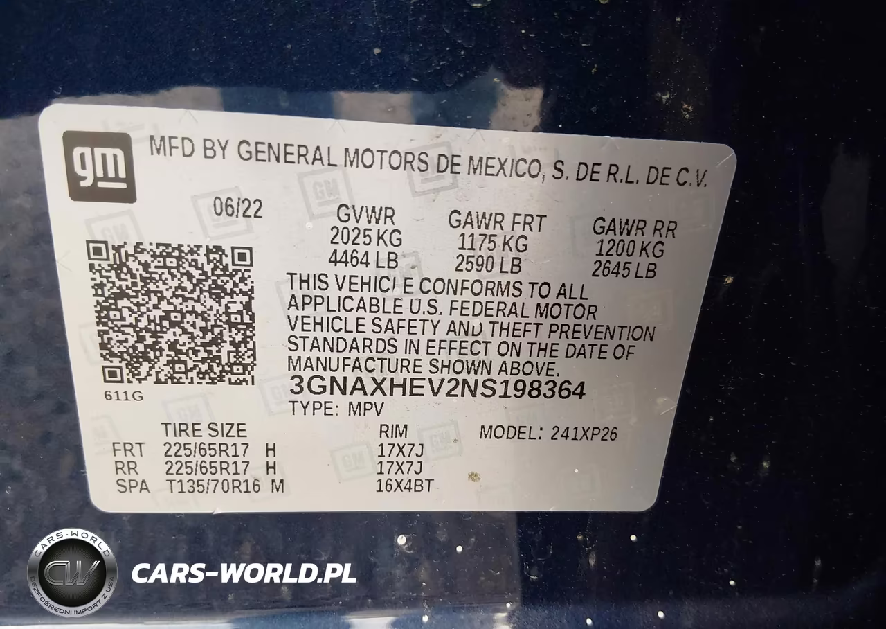 2022 Chevrolet Equinox Fwd Ls VIN:3GNAXHEV2NS198364 - 9